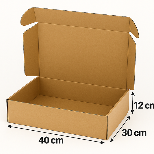 Boite E-commerce Kraft - 40x30x12 cm