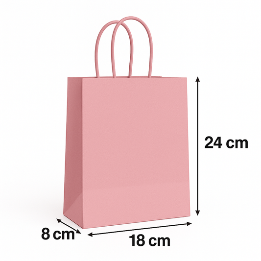 Sac Rose - 18x24x8 cm