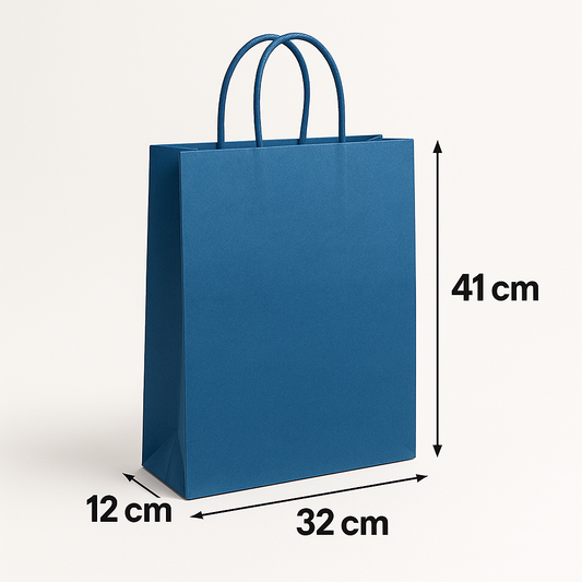 Sac Bleu - 32x41x12 cm