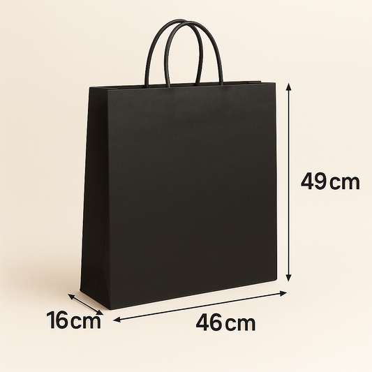Sac Noir - 46x49x16 cm