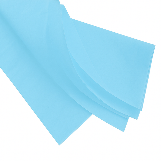 240 PAPIER SOIE BLEU CIEL